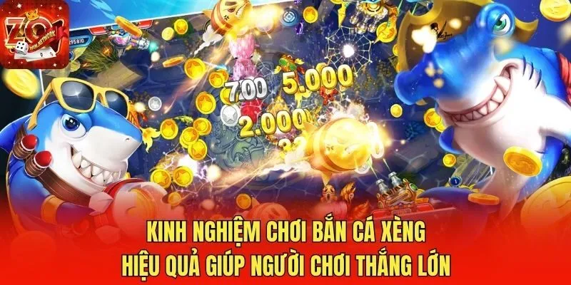 Kinh nghiệm chơi bắn cá xèng hiệu quả giúp người chơi thắng lớn